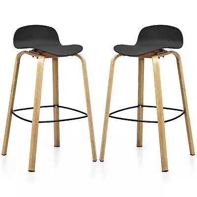 £59.99 • Buy 2X Breakfast Bar Stool Home Kitchen Pub Bar Stools With Footrest High Chair