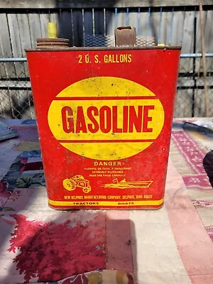 Vintage Metal Gas Can • $20