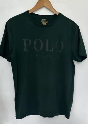 Polo Ralph Lauren Custom Slim Fit Short Sleeve Cotton Tee Shirt Size M • £7.99