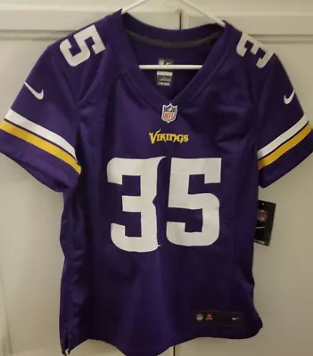 Minnesota Vikings On Field - NFL #35 Jersey Women’s Medium Nike NWT • $34.99