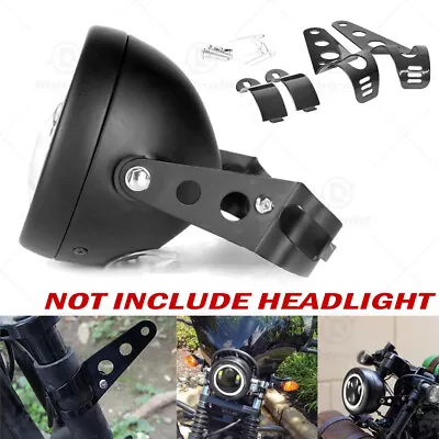 5.75  Motorcycle LED Headlight Cover Housing Holder Bucket Fit For Harley Dyna • $29.99