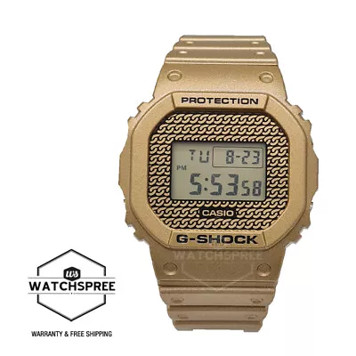 Casio G-Shock DWE-5600 Lineup Carbon Core Guard Gold Resin Watch DWE5600HG-1D • $322.52