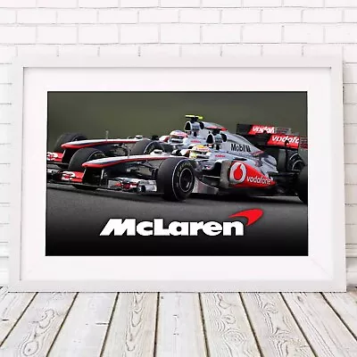 $21.95 • Buy MCLAREN - Formula 1 Car Poster Picture Print Sizes A5 To A0 **FREE DELIVERY**
