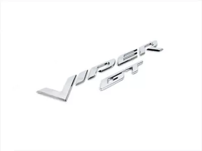 2015-2016 Dodge Viper Gt Side Door Chrome Viper Gt Emblem Nameplate Badge Mopar • $55.34