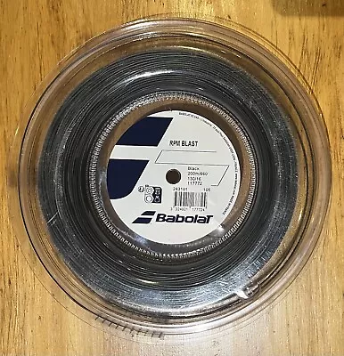 Babolat RPM Blast 16g Reel 1.30mm Tennis String 130 - Full 200m 660ft. New • $160.90