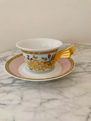 Versace Rosenthal Le Jardin Cup Saucer Set • $506