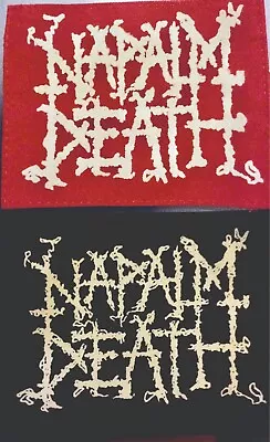 NAPALM DEATH (639)  Patch Old School Metal Punk • £3.49