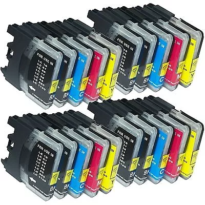 20 Ink Cartridge For Brother LC61 LC-61  MFC-J265w MFC-J270w MFC-J410w MFC-J415w • $20.88