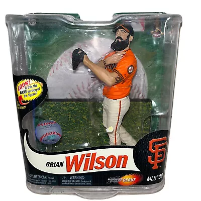 Mcfarlane Brian Wilson Gold Collector Level Chase Variant Sf Giants Mlb 30 New • $70