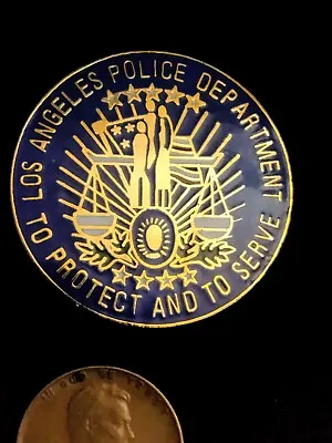 Los Angeles Police Department Pin  To Protect And To Serve  • $7.99