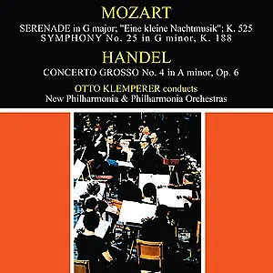Mozart - Eine Kleine Nachtmusik / Handel - Concerto Grosso - Klemperer CD • £1.99