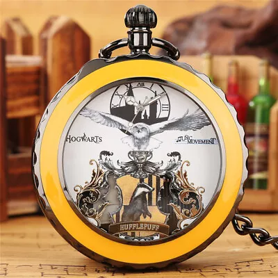 Antique Music Style Pocket Watch Quartz Analog Display With Hogwarts Song Chain • £15.78