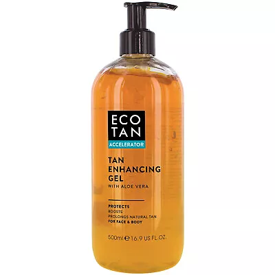 Ecotan Sudo Professional Max Tanning Accelerator 500ml Gel- Sun/Sunbed Face/Body • £20