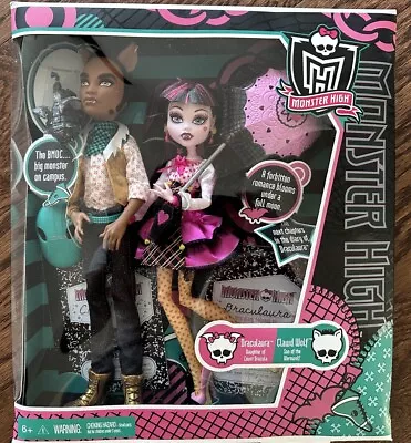 Monster High Draculaura And Clawd Wolf G1  Gift Set First Wave • $132.50