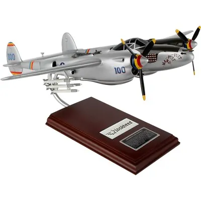 USAF Lockheed P-38J Lightning Putt Putt Maru Desk Top WW2 Model 1/32 ES Airplane • $294