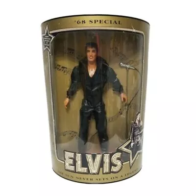 Hasbro 1968 Special Elvis Presley Figure 12  In Black Leather • $5