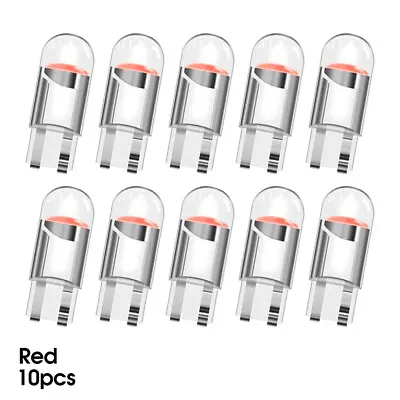 10× T10 501/507 Led Car Side Light Bulbs Error Free Canbus COB Xenon W5W 12V/24V • £3.96