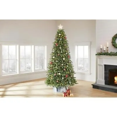 9 Ft Manchester White Spruce LED Pre-Lit Artificial Christmas Tree Dual Colors • $299