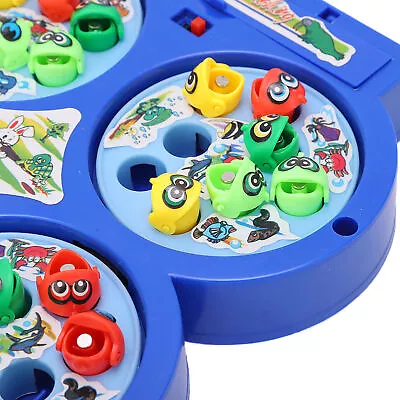 Magnetic Electric Fishing Game Toys Retro Classic Rotating Fishing Game Boar New • $15.33