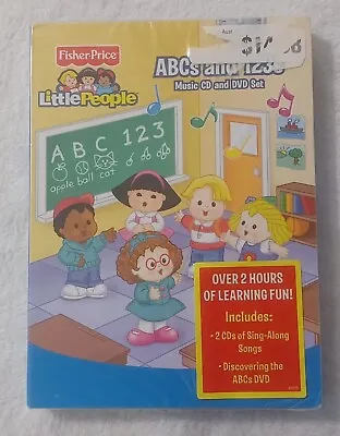 $9.98 • Buy Fisher Price Little People ABCs & 123s Educational (CD + DVD) Brand New Sealed 