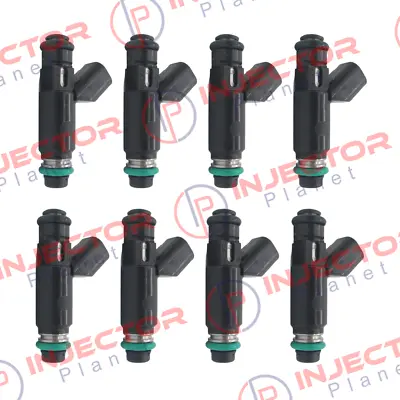 Set Of 8 DENSO 4070 Flex Fuel Injector 02-04 GM L59 5.3L V8 25326903 88894361 • $148.39