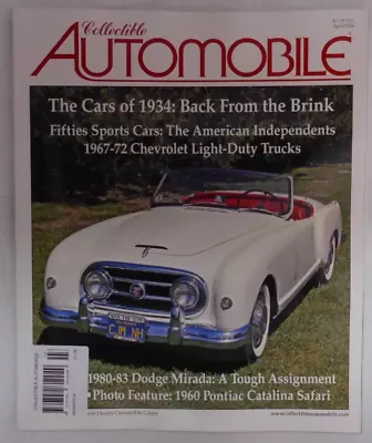 Collectible Automobile Magazine Mar/Apr 24 The Cars Of 1934 +Fifties Sports Cars • £16.99