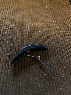 Vintage Fly Fishing Lure Odd Flatfish  With Eyes Nice Color Fishable Collectable • $3