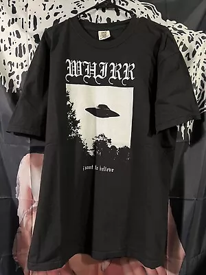 Whirr I Want To Believe Shirt Size XL • $50