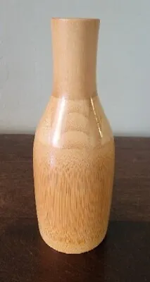 Vintage Bamboo Bud Vase 6.5  High • $12