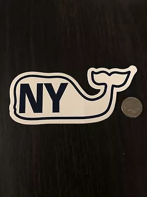 New Vineyard Vines New York Whale Sticker City Hydroflask Yeti Car Decal • $2.90
