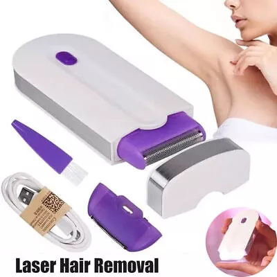 Instant Pain Free Touch Hair Removal Remover Laser Epilator Body Face Women AU • $10.90