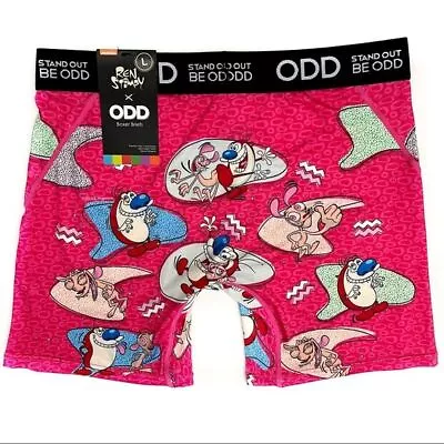 Ren And Stimpy Nickelodeon Odd Sox Boxer Briefs Retro 90s Mens Size Large • $11.99