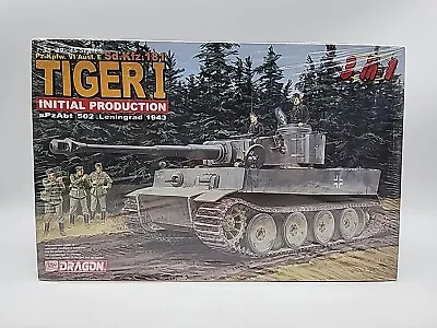 Dragon 6252 Tiger 1 Initial Production  Sd.Kfz.181 Pz.Kpfw.VI Ausf.E 1/35 New • $54.99
