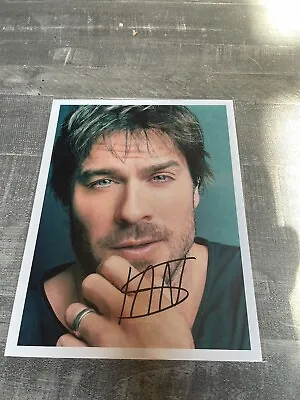 Actor Ian Somerhalder Signed 8x10 With COA • $89.99