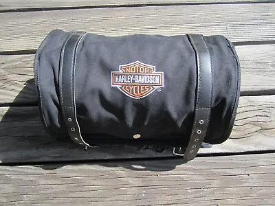 Harley Davidson Roll Up Bag Tour Pak Travel Pack Bag Luggage • $29.99