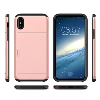 $7.99 • Buy For IPhone 11 12 13 Pro Max X XS Max XR IPhone 7 8Plus Wallet Card  Holder Case