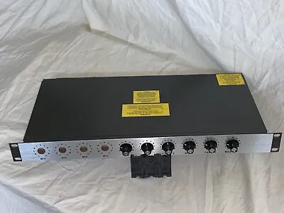 Dukane 2A68 Vintage Mic Preamp Amplifier Mixer 4-channel Rack Bench-powered • $75