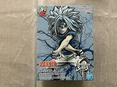 Naruto Sasuke Uchiha II Figure Vibration Stars Banpresto New Authentic New • £26