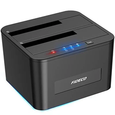 £39.87 • Buy FIDECO Hard Drive Docking Station, USB 3.0 SATA HDD Docking Station For 2.5 & 3.