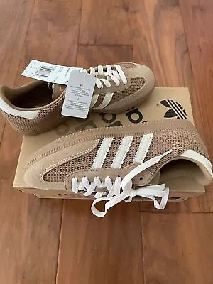 ADIDAS Originals MENS SAMBA OG IG1379 Cardboard / Chalk White Brown Desert Shoe • $116.58