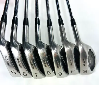 Mizuno Tour Series Iron Set 5 Thru 9 With PW/SW Steel Shaft With Mizuno Grips/RH • $85