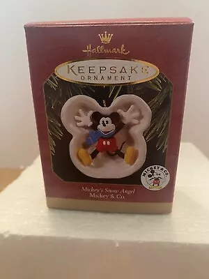 Hallmark Keepsake Ornament “Mickeys Snow Angel” 1997 • $9.99