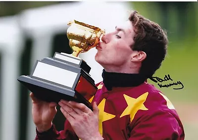 Horse Racing - Jack Kennedy - Hand Signed A4 Photograph - COA • £15