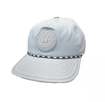 NEW Bridgestone Crusher Gray Adjustable Snapback Golf Hat/Cap • $24.95