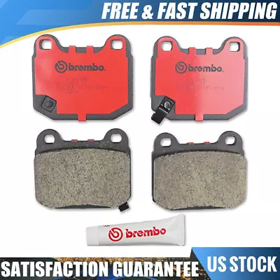 Fits 2004 G35 Rear Ceramic Disc Brake Pad Set Brembo Premium OE • $67.16