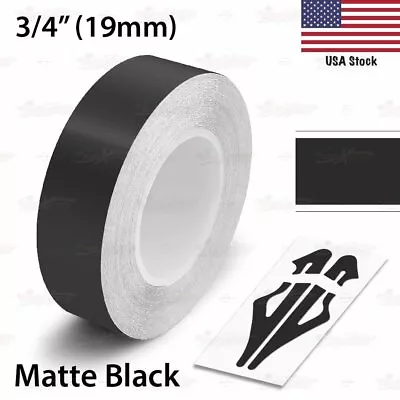 3/4  Roll Vinyl Pinstriping Pin Stripe Solid Line Car Tape Decal Stickers 19mm • $10.95