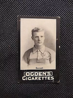 OGDENS TABS - Football - CIGARETTE CARD - Bassett • £9