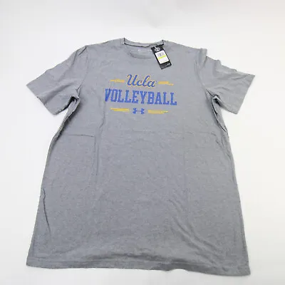 UCLA Bruins Under Armour HeatGear Short Sleeve Shirt Men's Gray New • $14