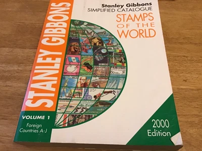£5 • Buy Stamps Of The World Stanley Gibbons 2000 Edition Vol 1 Countries A-J 