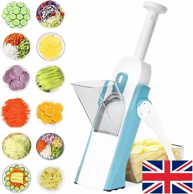 Multifunctional Kitchen Chopping Artifact Vegetable Slicer Food Chopper Manual • £14.24